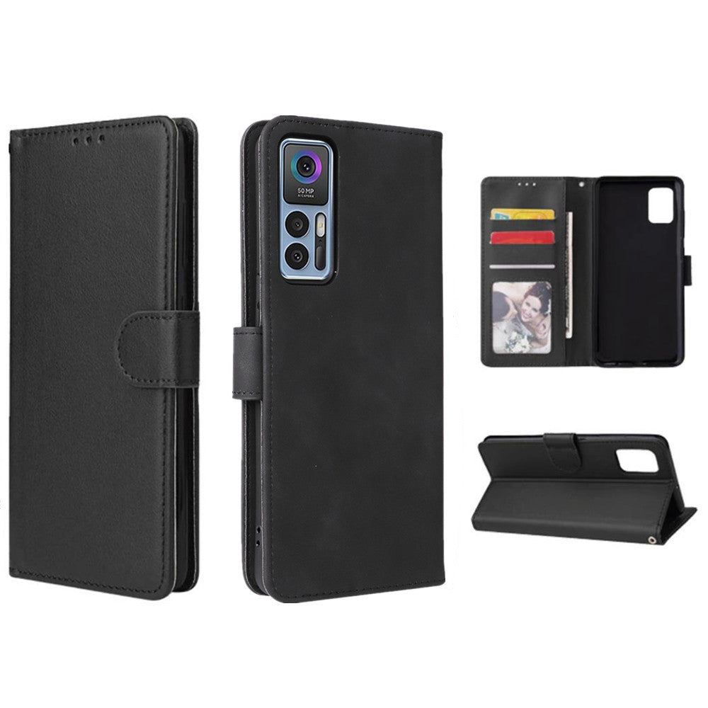 Étui portefeuille Folio en cuir pour TCL 30 5G Étui portefeuille Folio en cuir pour TCL 30 5G